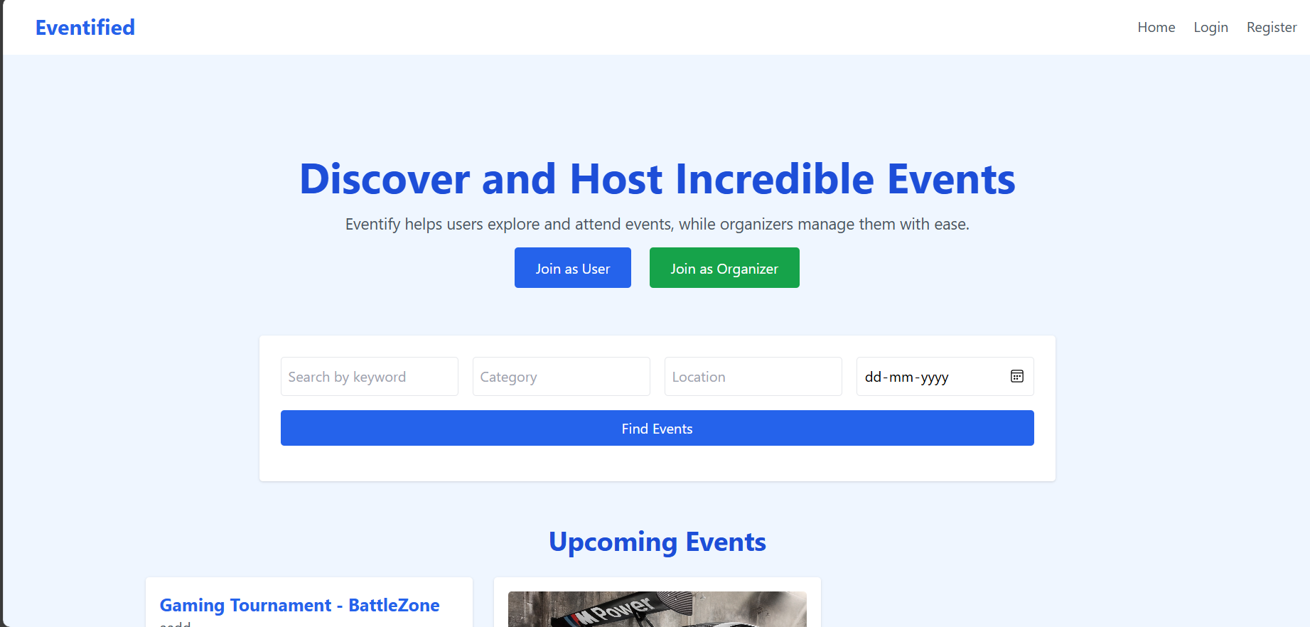 Event Management System